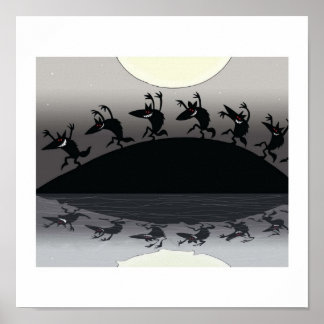 Dans of the Werewolves Poster