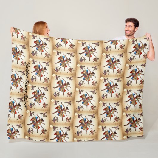 Dans om zielen te inspireren fleece deken (In situ)