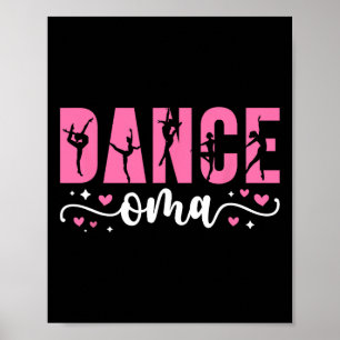 Dans Oma van een danser Oma Dansen Oma Oma Oma 1 Poster