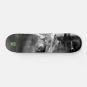 Dans ontwerp breken persoonlijk skateboard (Horizontaal)