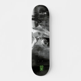 Dans ontwerp breken persoonlijk skateboard