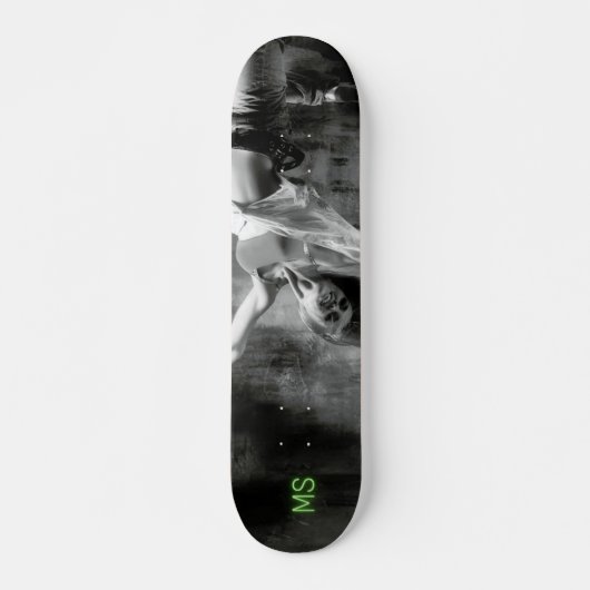 Dans ontwerp breken persoonlijk skateboard (Voorkant)