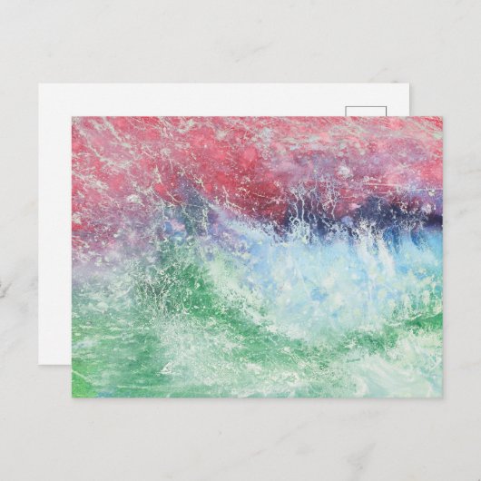 Dans op het Briefkaart van Hoboe (Voorkant / Achterkant)