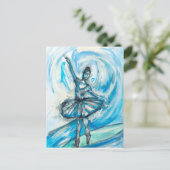 Dans op het Surf Briefkaart (Staand voorkant)