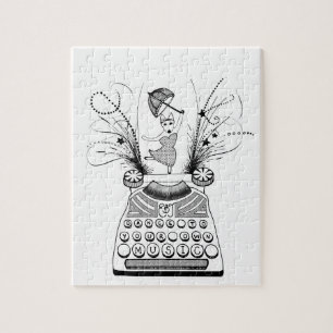 Dans op je eigen muziek English Bull Terrier Legpuzzel