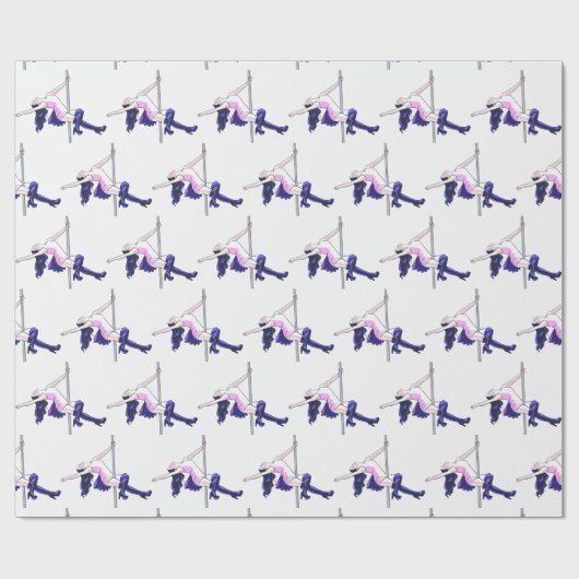 Dans op Pool Addicts Cadeaupapier (Vlak)