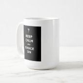 Dans op zwarte Mok (Voorkant links)