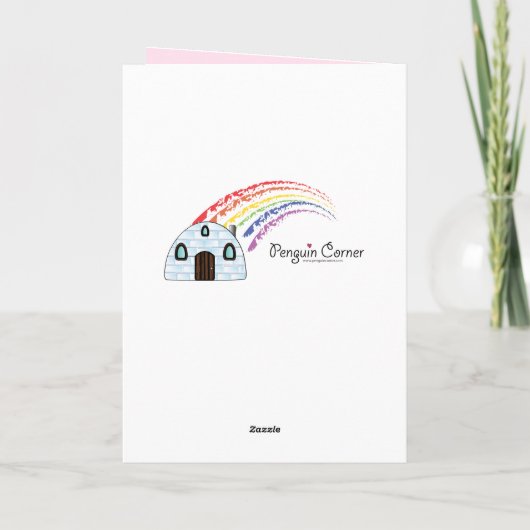 Dans Overweging Gefeliciteerd Kaart (Achterkant)