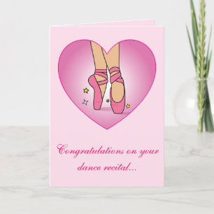 Dans Overweging Gefeliciteerd Kaart