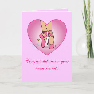 Dans Overweging Gefeliciteerd Kaart