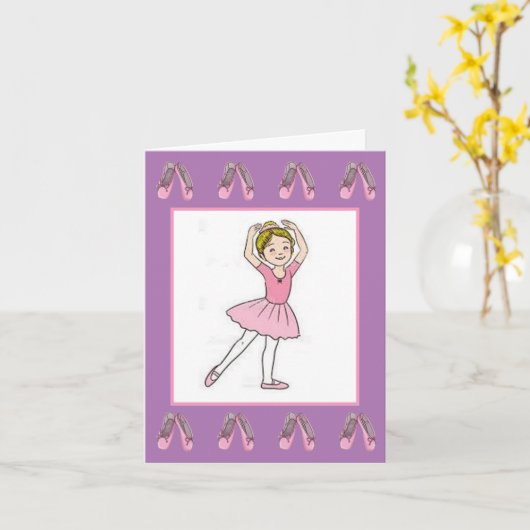 Dans-Overweging-kaart Kaart (Gele Bloem)