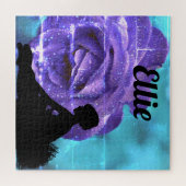 Dans Paars Roos Abstract 676 stuk Puzzle Legpuzzel (Horizontaal)