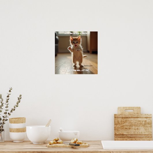 Dans! Poster (Keuken)