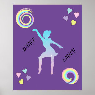 Dans poster met hart en zeugen.