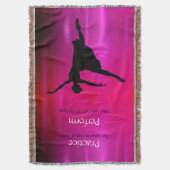 Dans Praktijk & voer Metallic Blanket uit Deken (Voorkant Verticaal)