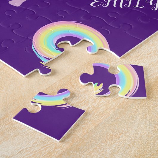 Dans puzzel met hart en zeugen. (Zijkant)