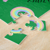 Dans puzzel met hart en zeugen. (Zijkant)