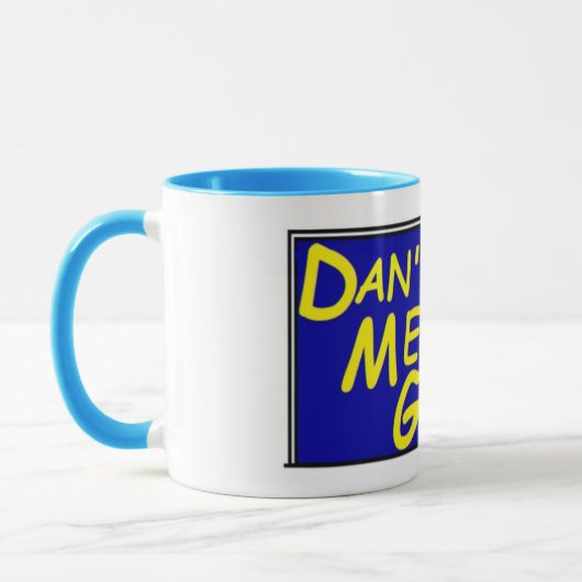 Dan's rommelige garage 11 oz mok (Links)