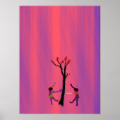 Dans rond de boom poster (Voorkant)