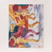Dans rond het Gouden Kalf | Emil Nolde | Legpuzzel (Verticaal)