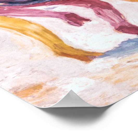 Dans rond het Gouden Kalf | Emil Nolde | Poster (Hoek)