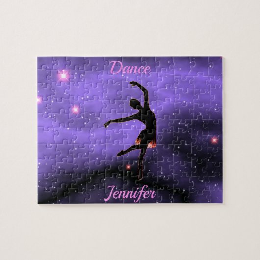 Dans Roze & Paars     Legpuzzel (Horizontaal)