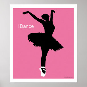 Dans (roze) poster