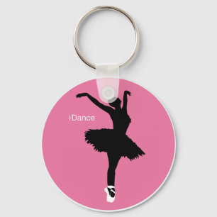 Dans (roze) sleutelhanger