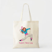 Dans schattige hiphopballet voor meisjes tote bag (Voorkant)