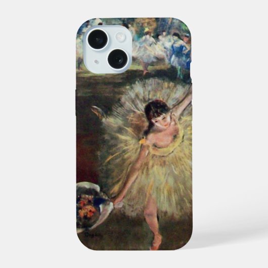 DANS SCHOOL / BALLERINA BALLET DANSER iPhone 15 CASE (Achterkant)