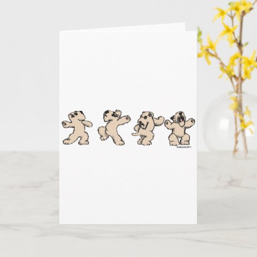 Dans SCWT Kaart (Gele Bloem)