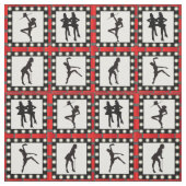 Dans Show Dancers dans-dans Stof (Swatch)
