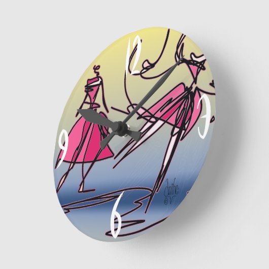 Dans, springen en draaien. ronde klok (Hoek)