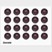 Dans Sticker (roos) (Vel)