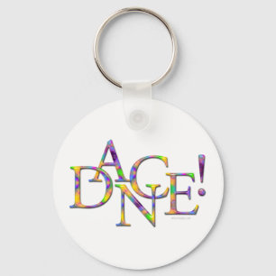 Dans! (Stropdas-Kleurstof) Sleutelhanger