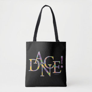 Dans! (Stropdas-kleurstof) Tote Bag