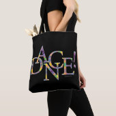 Dans! (Stropdas-kleurstof) Tote Bag (Dichtbij)