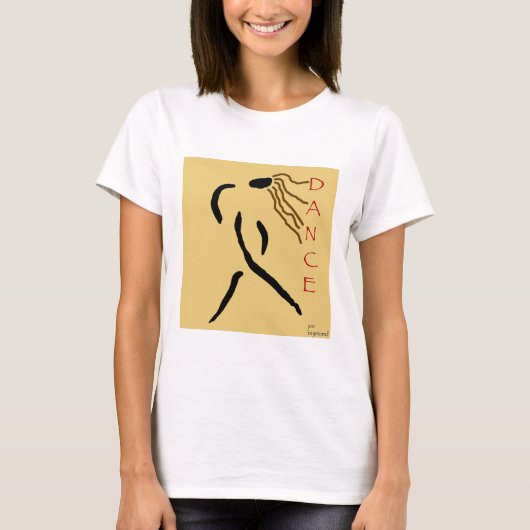 dans t-shirt (Voorkant)