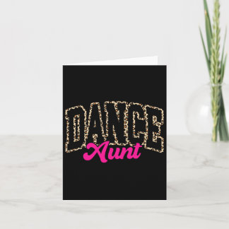 Dans Tante Luipaard Dansen Tante Life Girls Vrouwe Kaart
