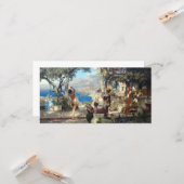 Dans te midden van dolken kaart (Voorkant / Achterkant in situ)