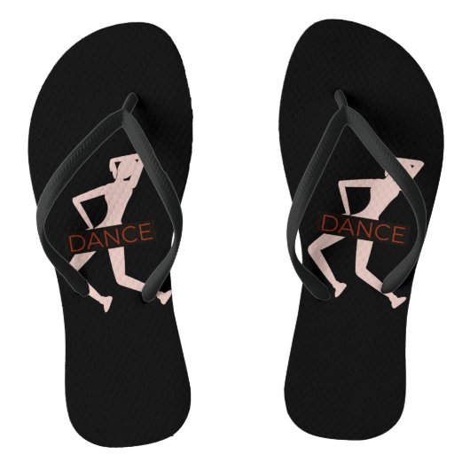 Dans teenslippers (Voetbed)