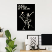Dans Theater of Harlem 1974 Poster Print 1 (Thuiskantoor)