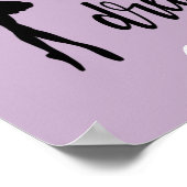 Dans to the Beat of Your Dreams Wall Art Poster (Hoek)