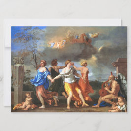 Dans to the Music of Time (door Nicholas Poussin) Kaart