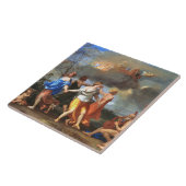 Dans to the Music of Time (door Nicholas Poussin) Tegeltje (Zijkant)