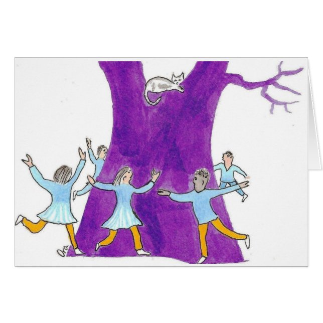 Dans tot de boom stopt. (Voorkant Horizontaal)