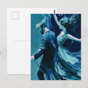 Dans tussen beweging en stilte briefkaart