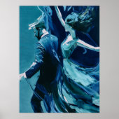 Dans tussen beweging en stilte poster (Voorkant)