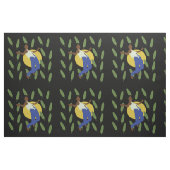 Dans tussen de bladeren  stof (Yard (91,4 cm))