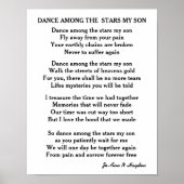 DANS TUSSEN DE STERREN MIJN VRIEND POSTER (Voorkant)